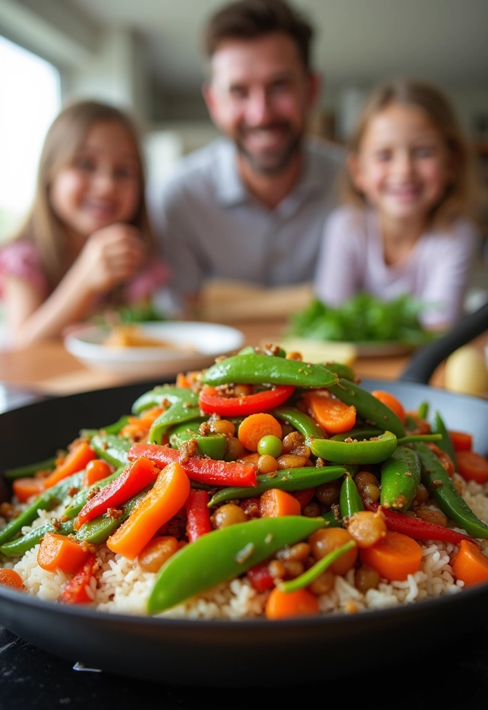 23 Cheap Dinners for a Family That Won’t Break the Bank (You’ll Love #10!) - 3. Vegetable Stir-Fry