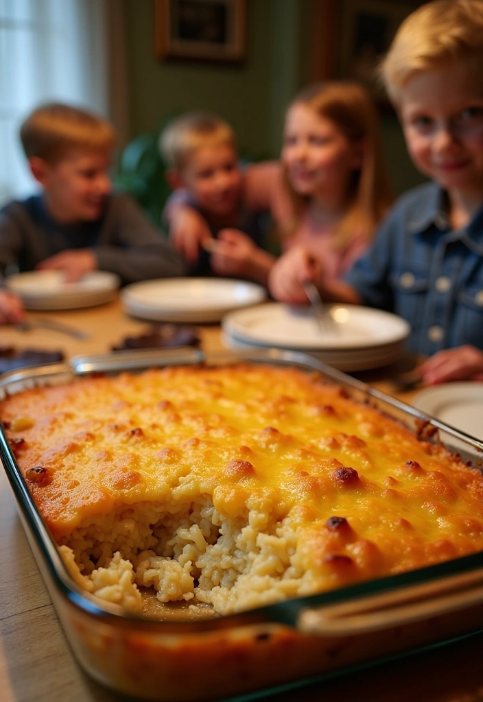 23 Cheap Dinners for a Family That Won’t Break the Bank (You’ll Love #10!) - 6. Chicken and Rice Casserole