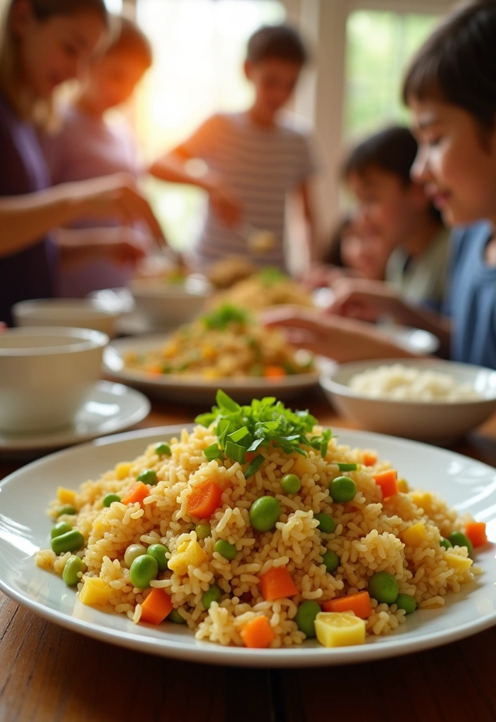 23 Cheap Dinners for a Family That Won’t Break the Bank (You’ll Love #10!) - 9. Egg Fried Rice