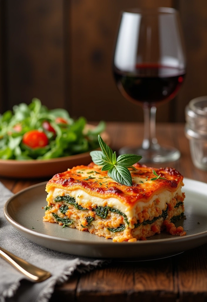 23 Cozy Winter Comfort Food Recipes That'll Warm Your Soul! - 11. Vegetable Lasagna