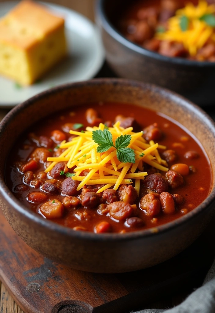 23 Cozy Winter Comfort Food Recipes That'll Warm Your Soul! - 7. Classic Chili