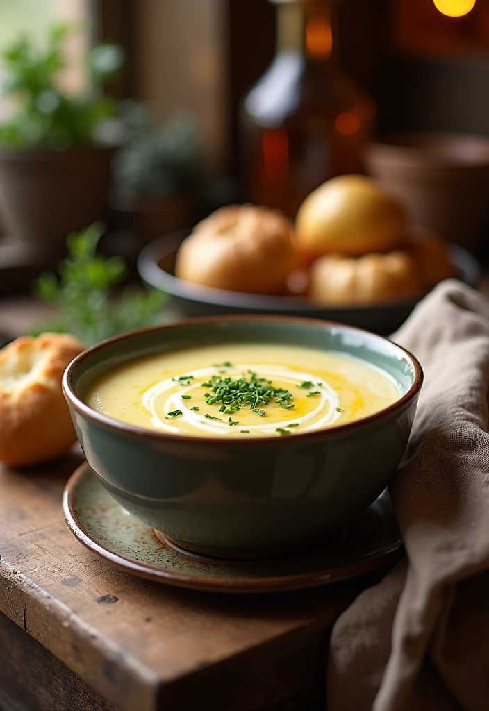 23 Cozy Winter Dinner Recipes That Will Warm Your Soul (You Won't Believe #15!) - 10. Potato and Leek Soup