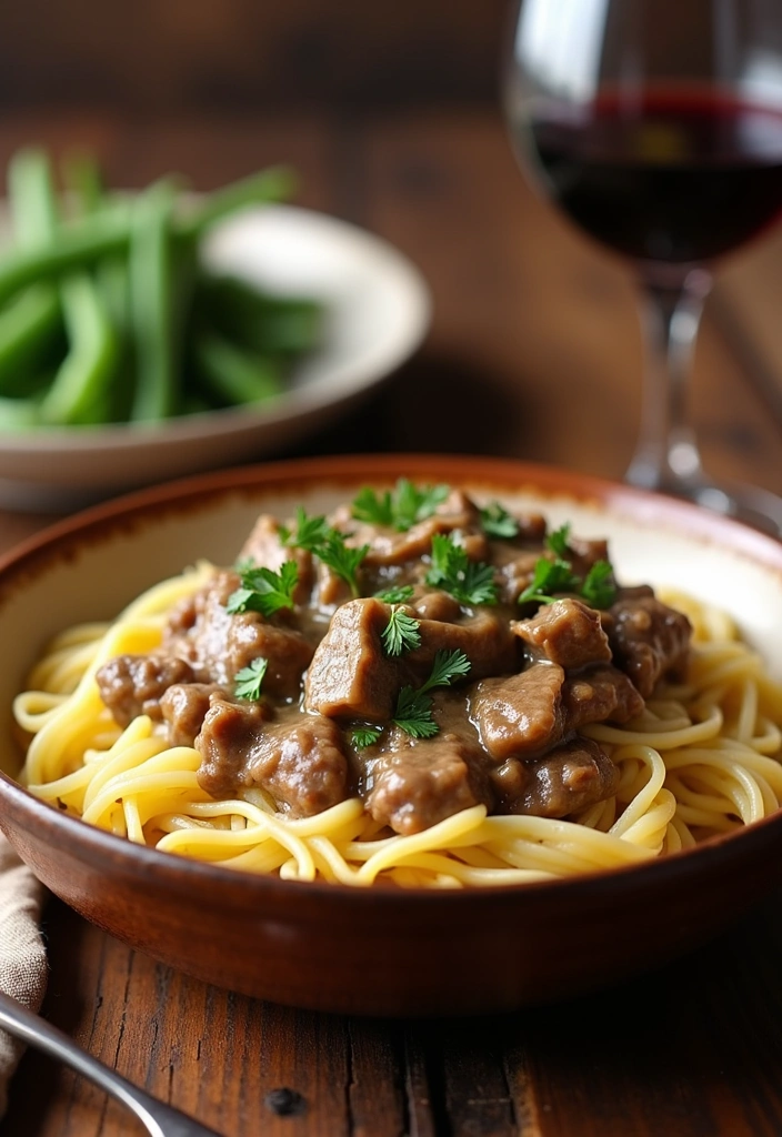 23 Cozy Winter Dinner Recipes That Will Warm Your Soul (You Won't Believe #15!) - 13. Beef Stroganoff