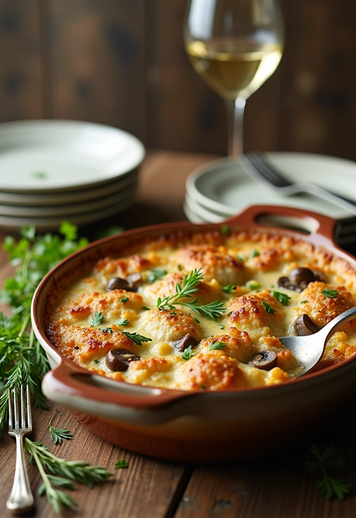 23 Cozy Winter Dinner Recipes That Will Warm Your Soul (You Won't Believe #15!) - 2. Creamy Chicken and Mushroom Casserole