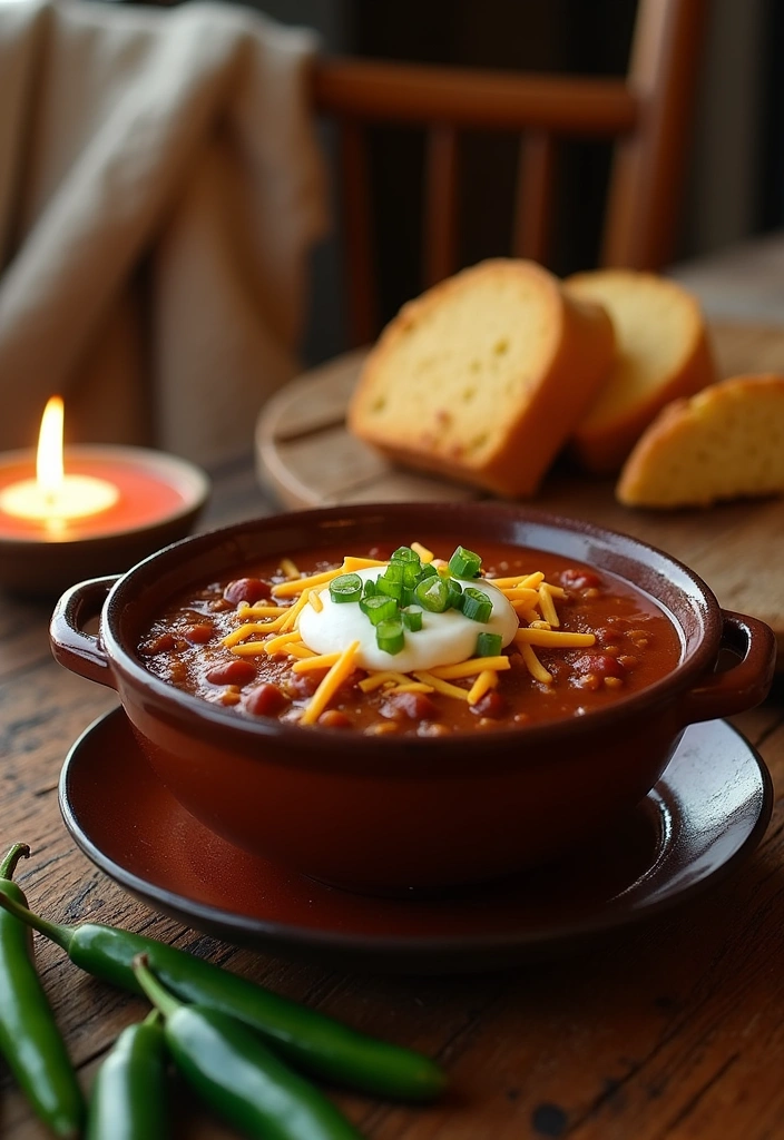 23 Cozy Winter Dinner Recipes That Will Warm Your Soul (You Won't Believe #15!) - 5. Spicy Chili