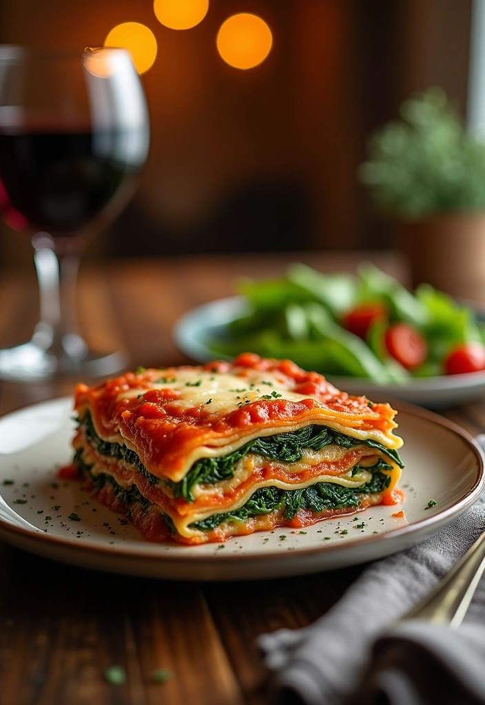 23 Cozy Winter Dinner Recipes That Will Warm Your Soul (You Won't Believe #15!) - 7. Vegetable Lasagna