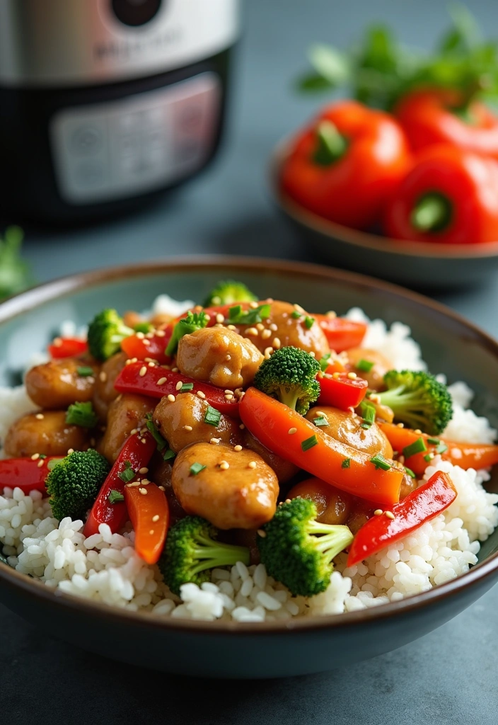 23 Easy Ninja Foodi Chicken Recipes That Will Wow Your Family! - 9. Ninja Foodi Chicken Stir Fry