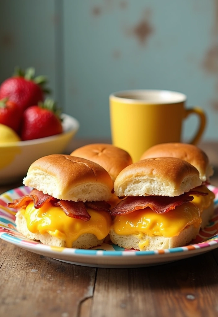 23 Easy Slider Recipes That Will Wow Your Guests (You'll Love #12!) - 21. Breakfast Sliders