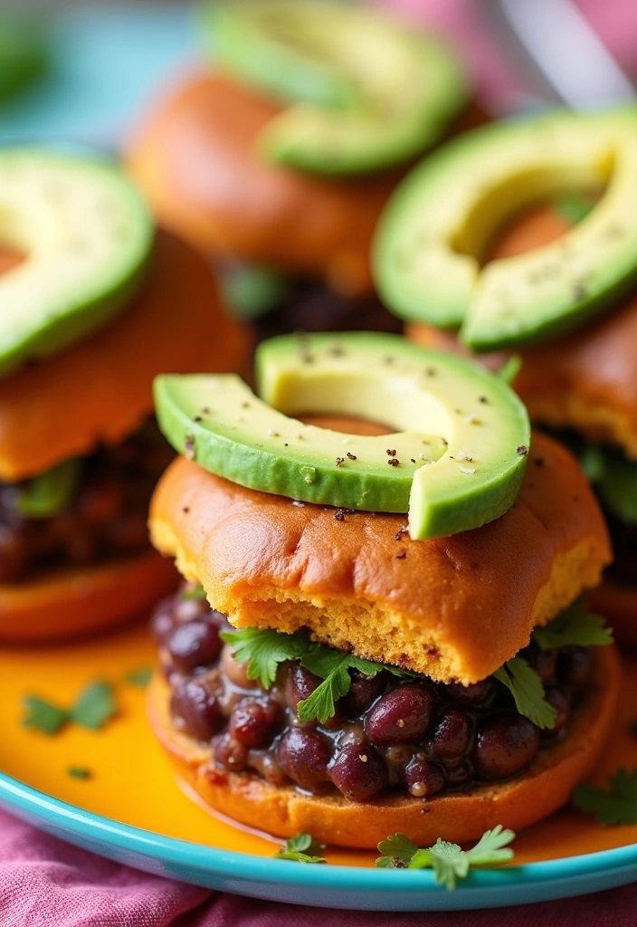 23 Easy Slider Recipes That Will Wow Your Guests (You'll Love #12!) - 9. Sweet Potato Black Bean Sliders