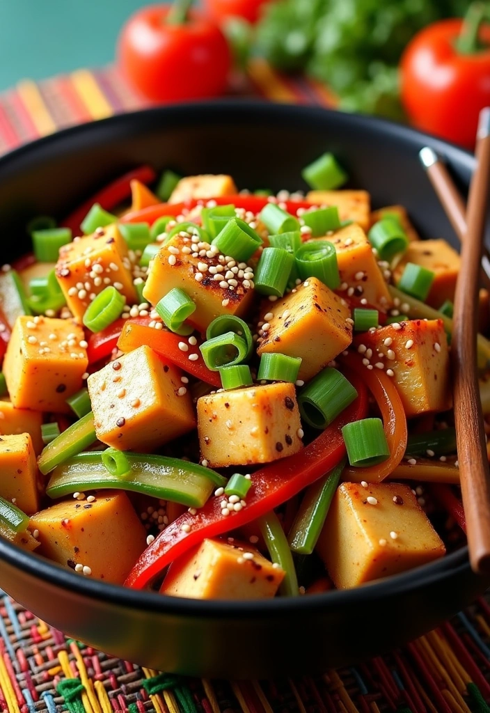 23 Low Calorie High Protein Meals That Aren't Chicken (You Won't Believe #5!) - 4. Tofu Stir-Fry