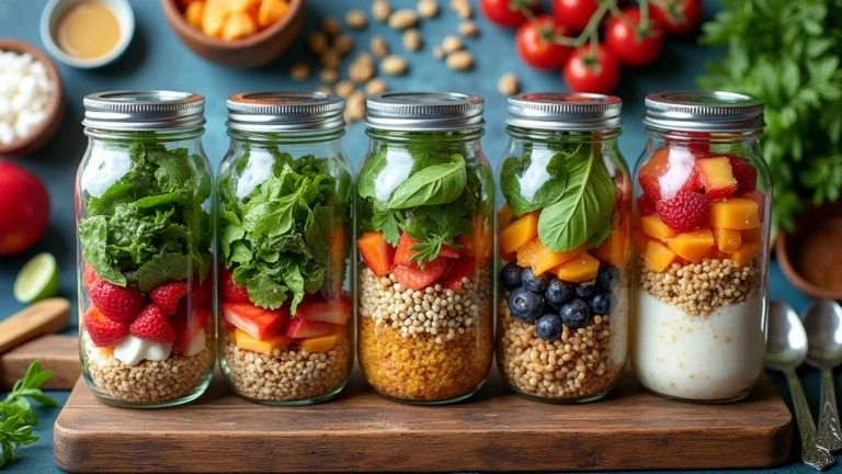 23 Mason Jar Meal Prep Ideas That’ll Simplify Your Week and Wow Your Taste Buds!