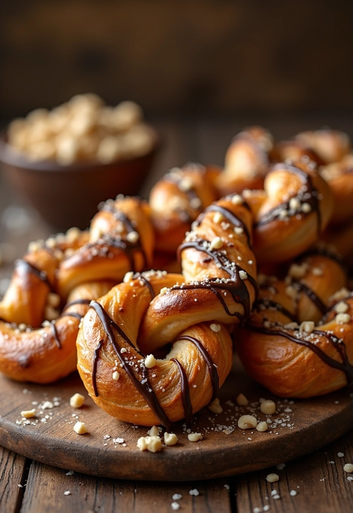 23 Mind-Blowing Puff Pastry Desserts You Can Make in Minutes! - 18. Hazelnut Chocolate Puff Pastry Twists