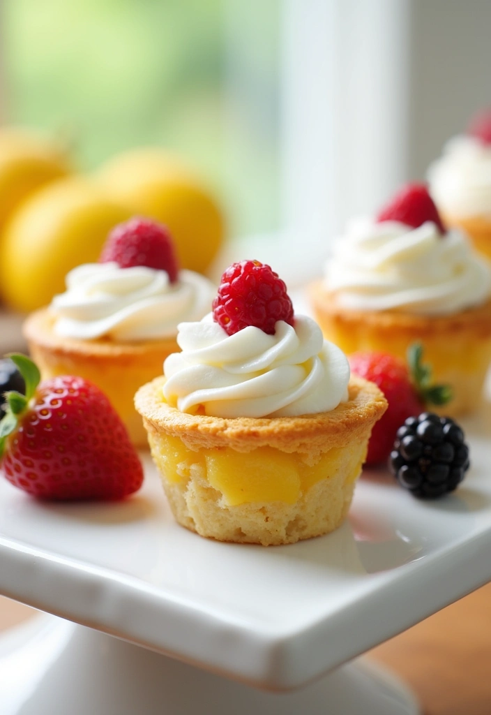 23 Mind-Blowing Puff Pastry Desserts You Can Make in Minutes! - 5. Lemon Curd Puff Pastry Cups