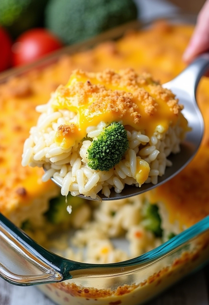 23 Ninja Foodi Cheesy Broccoli Chicken and Rice Recipes That Will Blow Your Mind! - 5. Cheesy Chicken, Broccoli, and Rice Bake