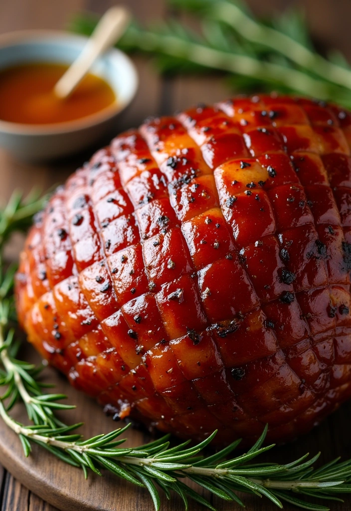 23 Simple Smoked Ham Recipes That'll Make You the Dinner MVP! - 1. Honey-Glazed Smoked Ham