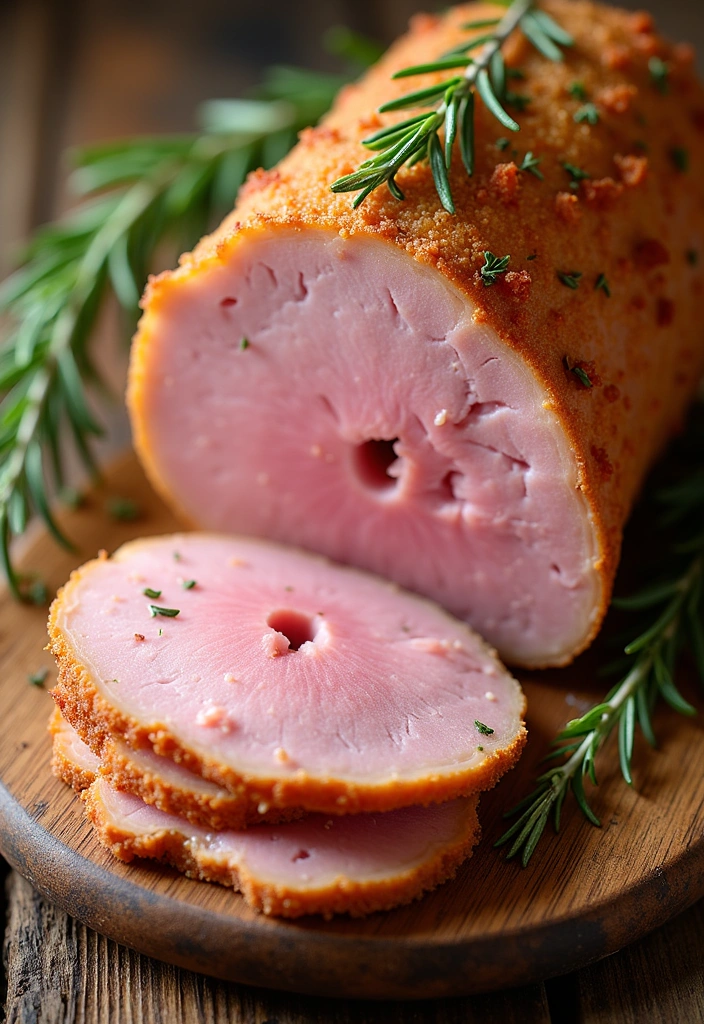 23 Simple Smoked Ham Recipes That'll Make You the Dinner MVP! - 4. Mustard and Herb Crusted Smoked Ham