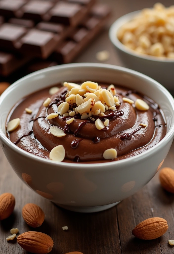 24 Chocolate Pudding Recipes That Will Make You Forget Store-Bought Forever! - 8. Chocolate Almond Pudding