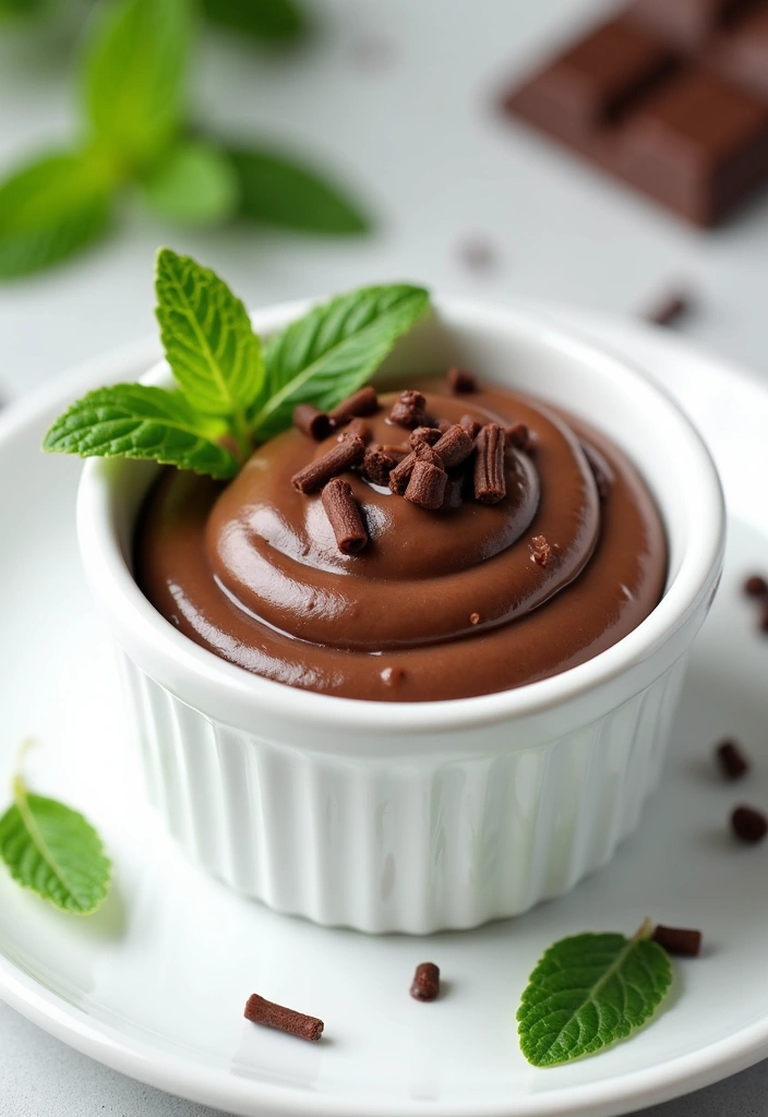 24 Chocolate Pudding Recipes That Will Make You Forget Store-Bought Forever! - 9. Mint Chocolate Pudding