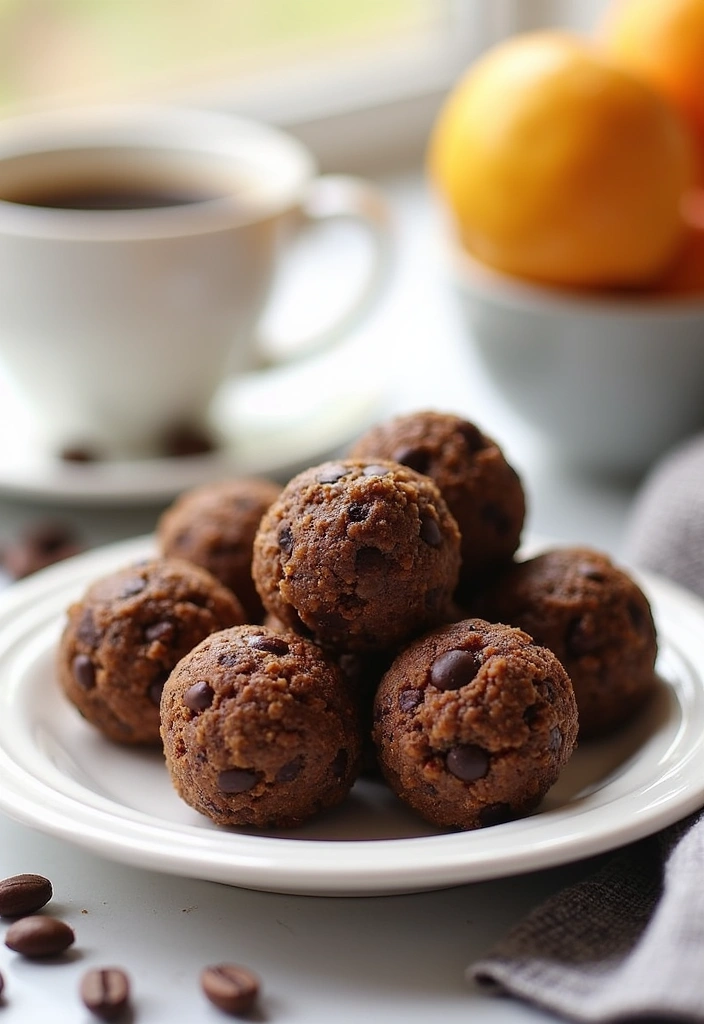 24 Chocolate Quinoa Bites That Will Make You Forget About Regular Desserts! - 11. Mocha Chocolate Quinoa Bites