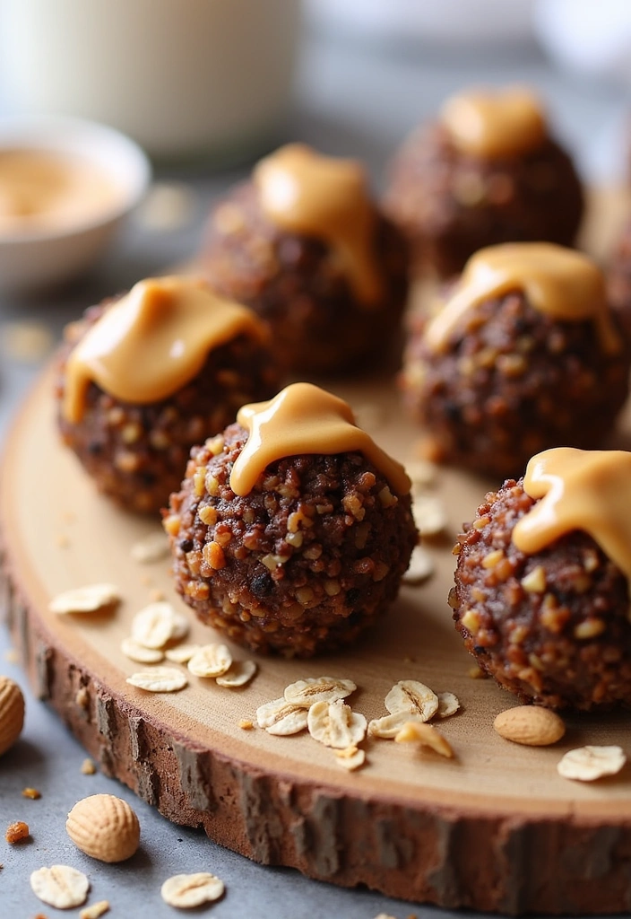 24 Chocolate Quinoa Bites That Will Make You Forget About Regular Desserts! - 2. Peanut Butter Chocolate Quinoa Bites