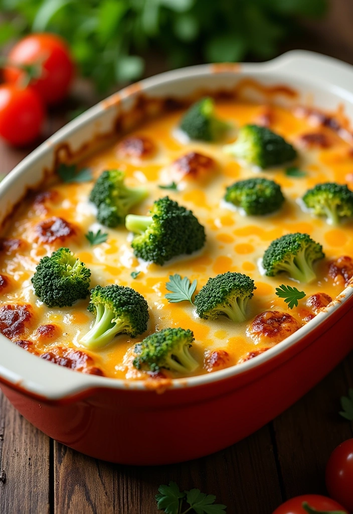 24 Comfort Food Recipes That Will Make You Feel Like a Kid Again! - 10. Cheesy Broccoli Casserole