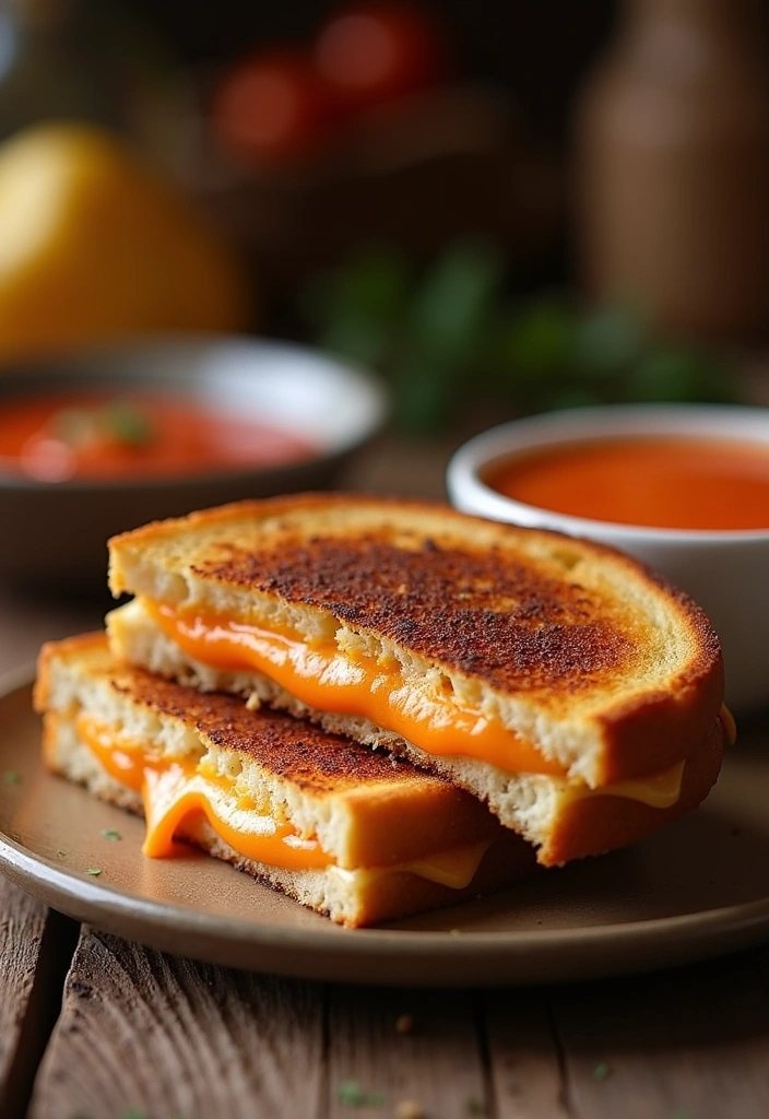 24 Comfort Food Recipes That Will Make You Feel Like a Kid Again! - 5. Grilled Cheese Sandwich