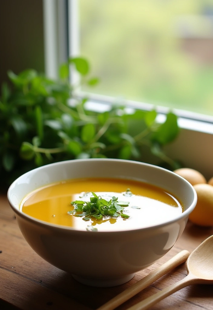 24 Easy Japanese Miso Soup Recipes That Will Warm Your Heart! - 12. Miso Soup with Lemongrass and Ginger