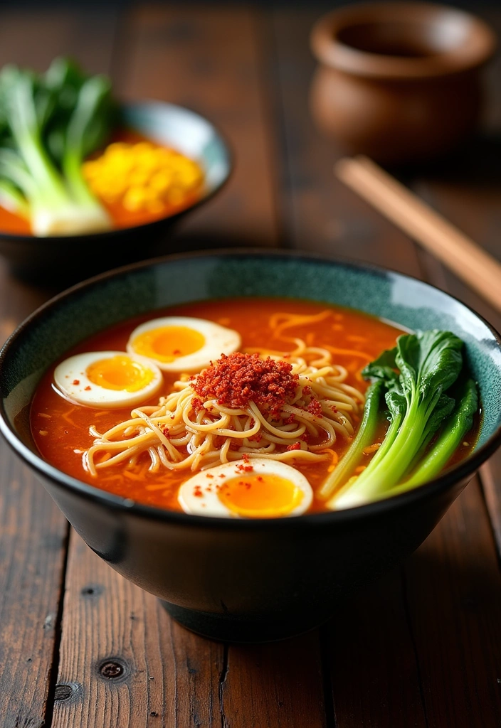 24 Easy Japanese Miso Soup Recipes That Will Warm Your Heart! - 2. Spicy Miso Ramen Soup