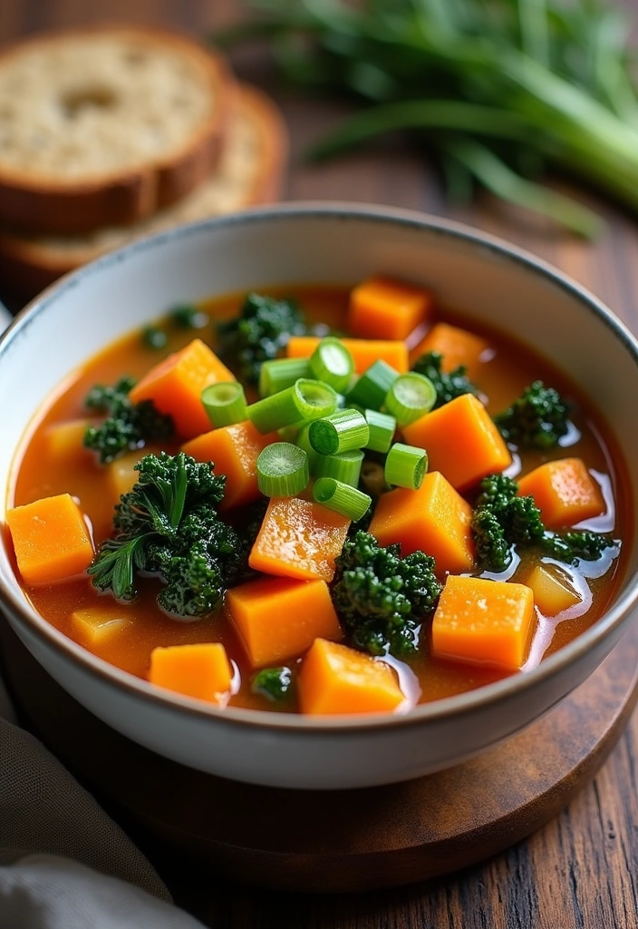 24 Easy Japanese Miso Soup Recipes That Will Warm Your Heart! - 5. Miso Soup with Sweet Potatoes