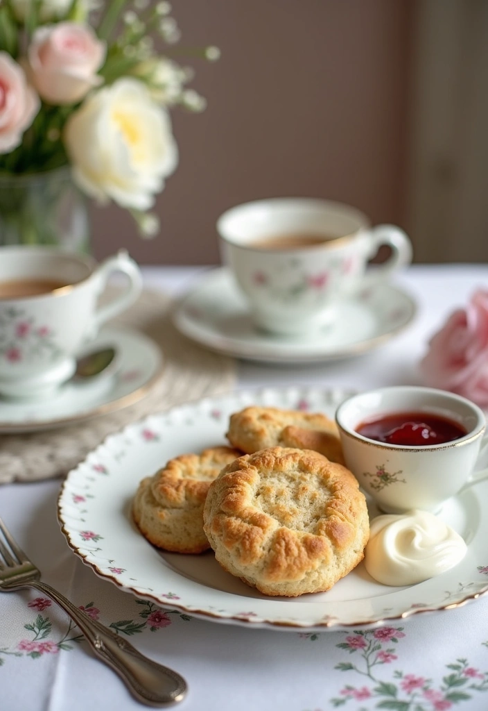 24 Homemade Vanilla Cinnamon Milk Tea Ideas That Will Warm Your Soul! - 15. Vanilla Cinnamon Milk Tea Scones