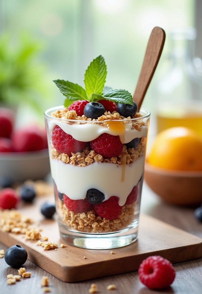 24 Original Recipes That Will Make Healthy Eating a Breeze (You Won't Believe #7!) - 10. Greek Yogurt Parfait