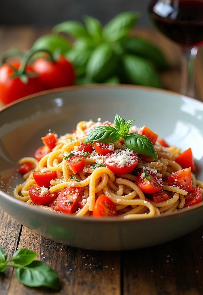 24 Original Recipes That Will Make Healthy Eating a Breeze (You Won't Believe #7!) - 18. Tomato Basil Pasta