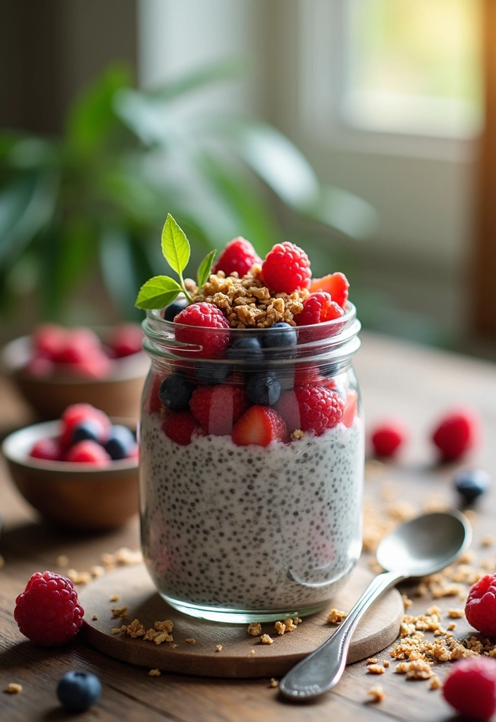 24 Original Recipes That Will Make Healthy Eating a Breeze (You Won't Believe #7!) - 6. Berry Chia Seed Pudding