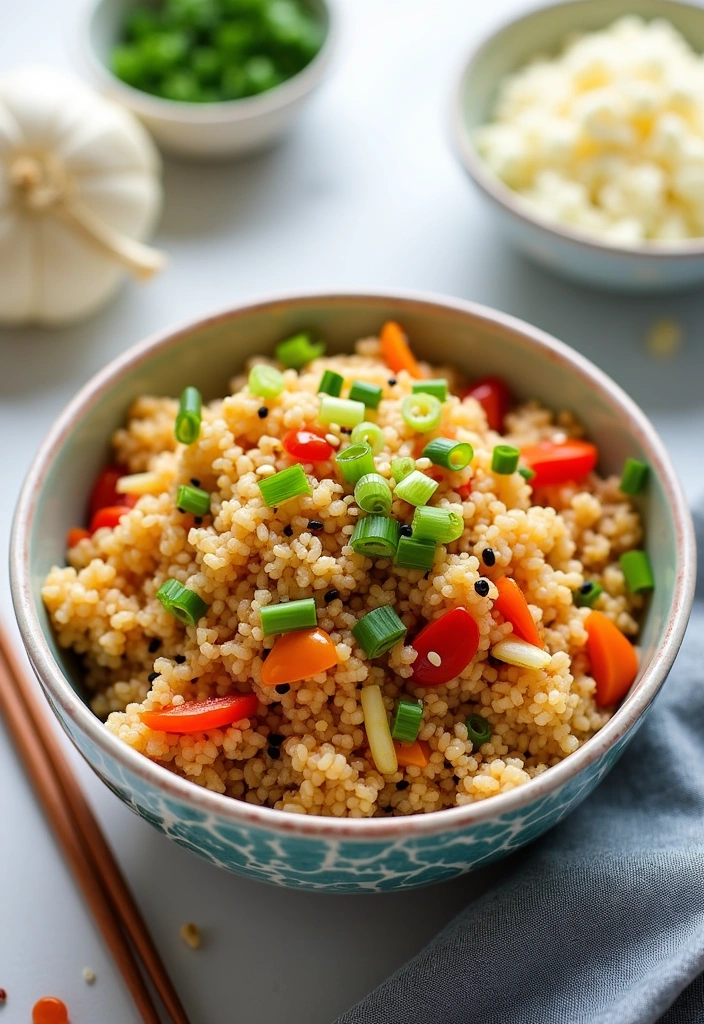 24 Original Recipes That Will Make Healthy Eating a Breeze (You Won't Believe #7!) - 8. Cauliflower Fried Rice