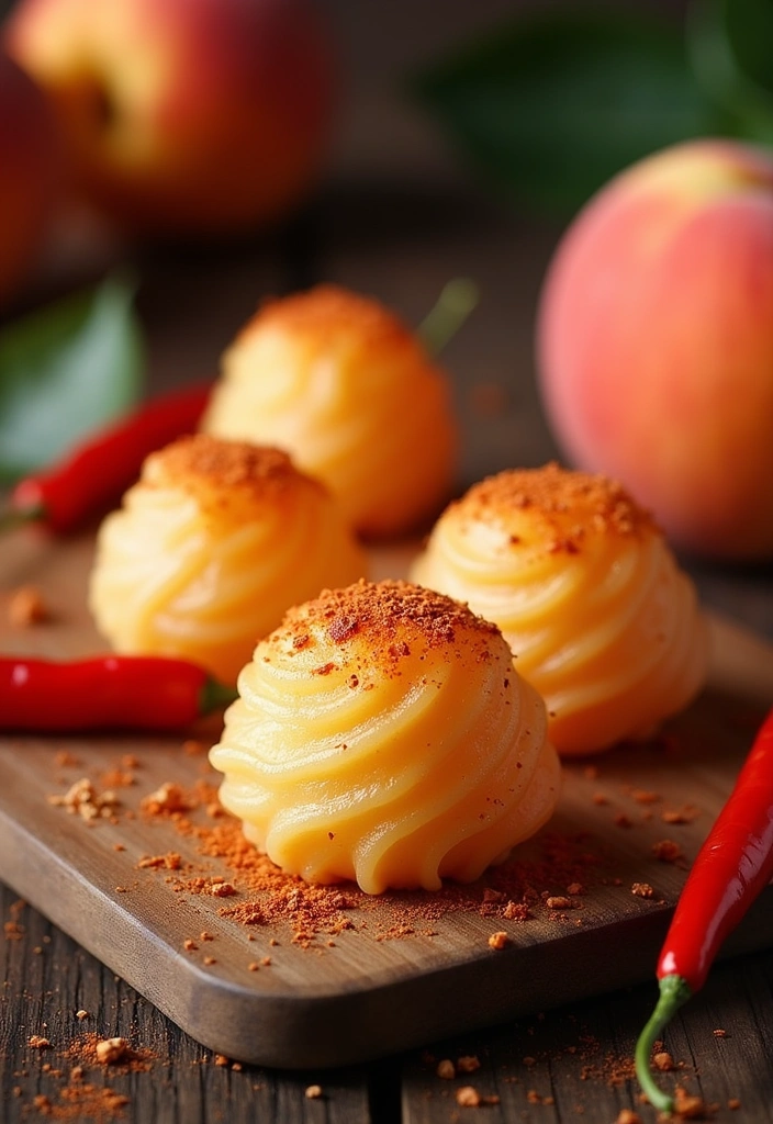 24 Whole Peach Mochi Recipes That'll Make You Scream 'YUM!' - 9. Spicy Peach Mochi