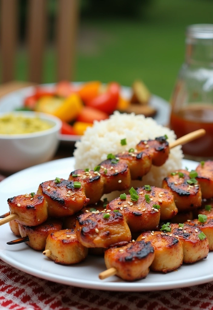 25 Easy Sunday Dinner Ideas That Will Make Your Family Say 'Wow!' - 13. Teriyaki Chicken Skewers