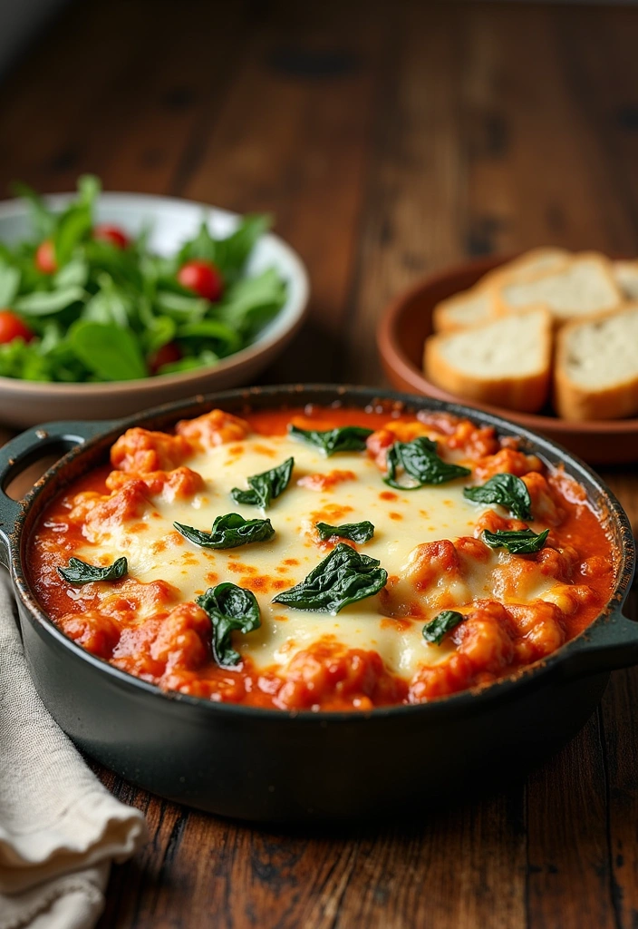 25 Easy Sunday Dinner Ideas That Will Make Your Family Say 'Wow!' - 9. Baked Ziti with Spinach and Ricotta