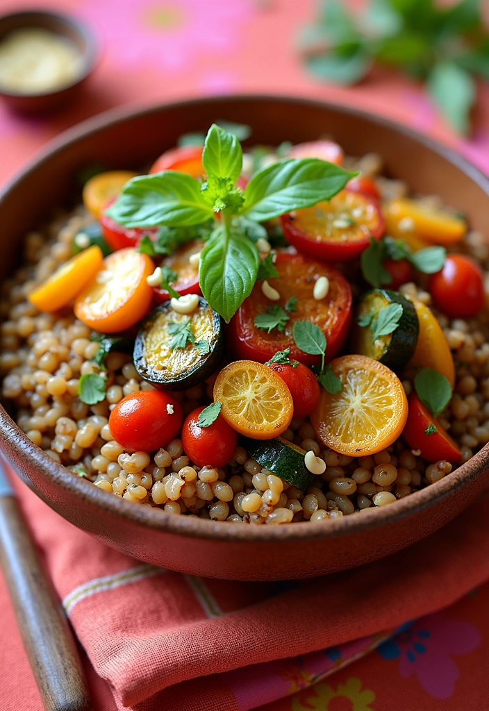 25 High Protein Lunch Ideas That Will Fuel Your Day (You Won't Believe #12!) - 5. Lentil and Veggie Bowl