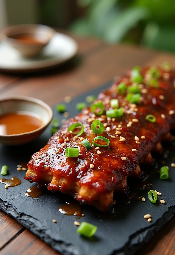 25 Mouthwatering Ninja Foodi Baby Back Ribs Recipes You Must Try! - 2. Honey Garlic Glazed Ribs