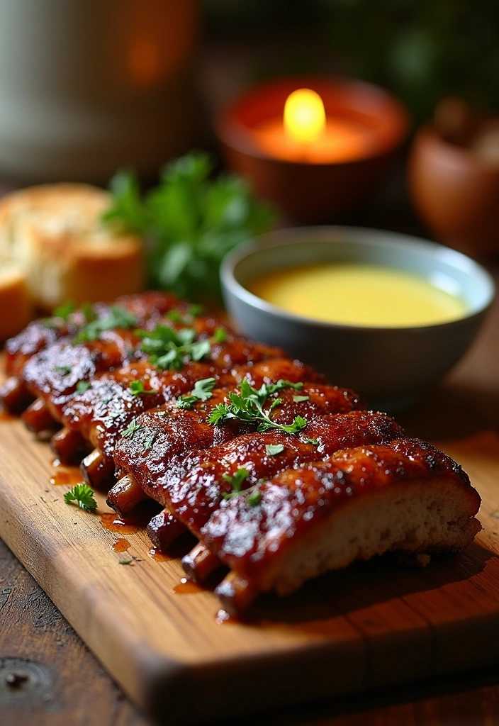 25 Mouthwatering Ninja Foodi Baby Back Ribs Recipes You Must Try! - 7. Garlic Parmesan Ribs