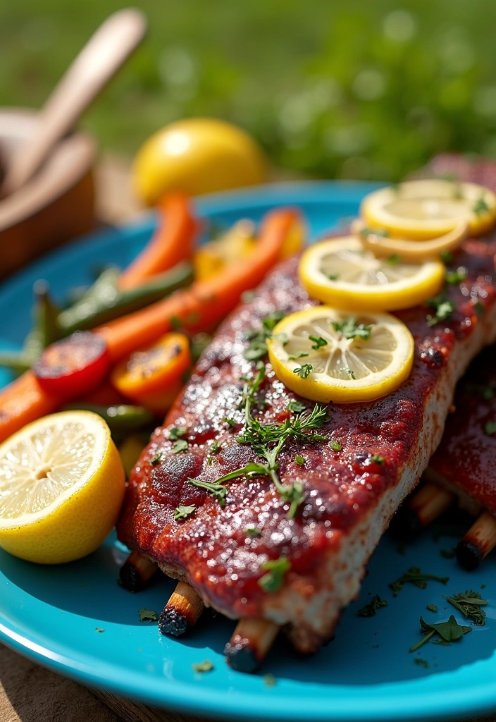 25 Mouthwatering Ninja Foodi Baby Back Ribs Recipes You Must Try! - 8. Lemon Pepper Ribs