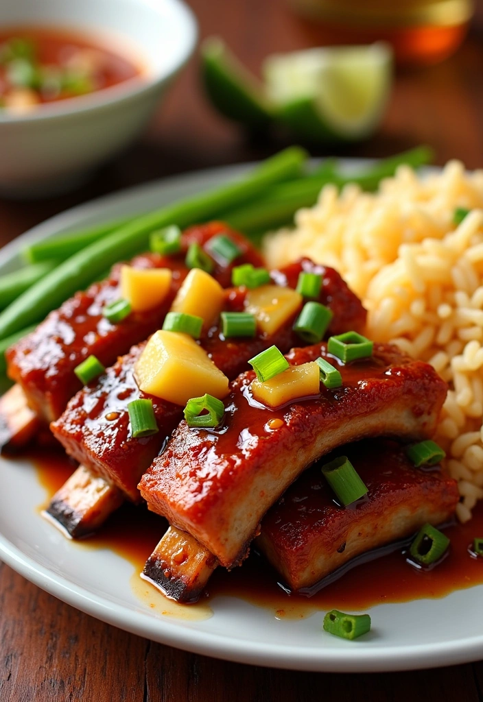 25 Mouthwatering Ninja Foodi Baby Back Ribs Recipes You Must Try! - 9. Sweet and Sour Ribs