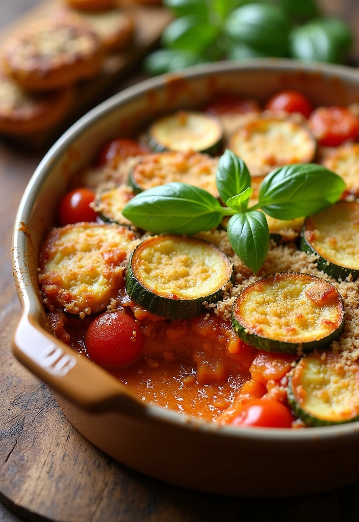 25 Mouthwatering Roasted Mexican Zucchini Recipes You Need to Try Tonight! - 7. Zucchini and Tomato Gratin