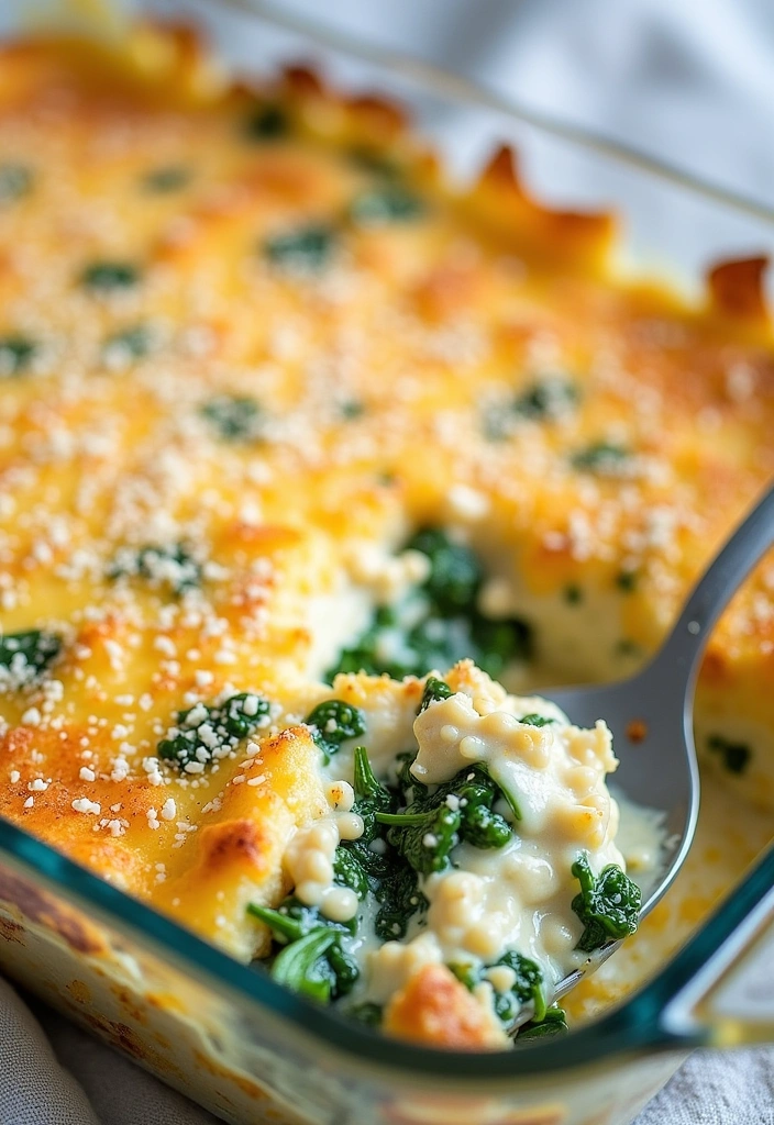 25 Tuna Casserole Recipes for Busy Weeknights (You Won't Believe #7!) - 10. Tuna Casserole with Spinach