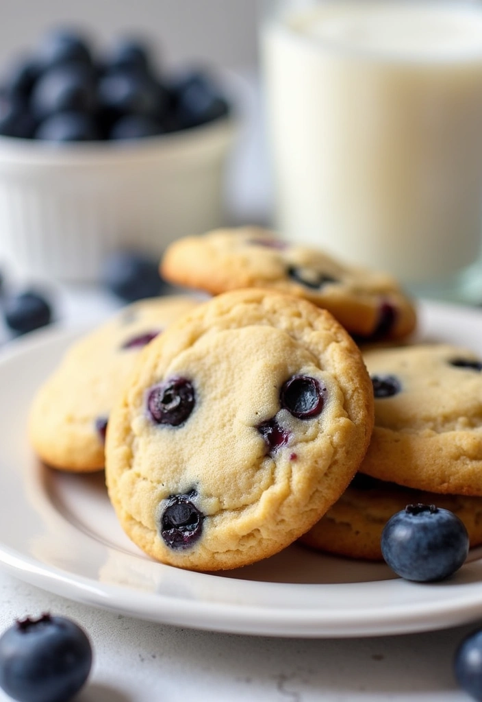 26 Blueberry Cookies Recipes That Will Leave You Craving More! - 1. Classic Blueberry Cookies