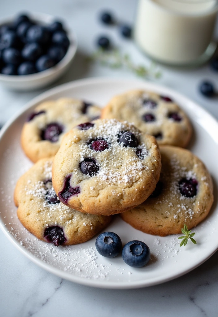 26 Blueberry Cookies Recipes That Will Leave You Craving More! - 3. Vegan Blueberry Cookies