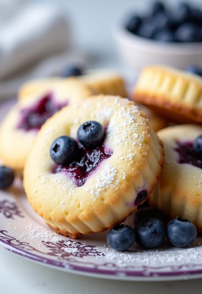 26 Blueberry Cookies Recipes That Will Leave You Craving More! - 7. Blueberry Cheesecake Cookies