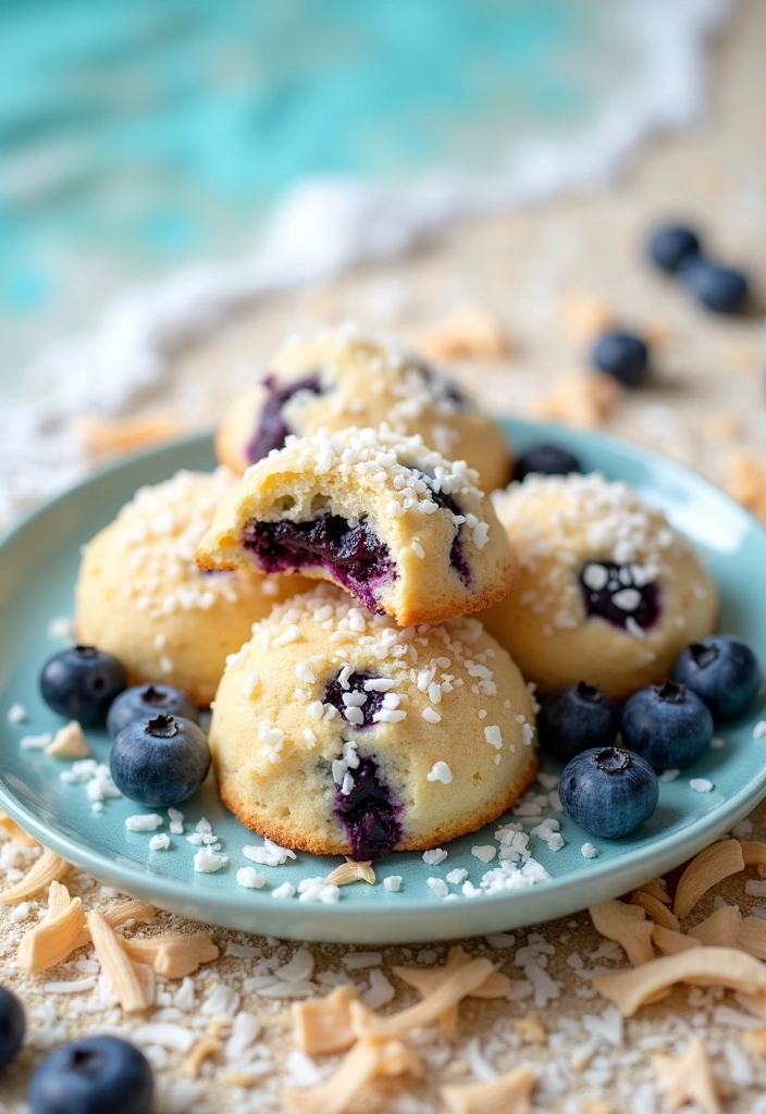 26 Blueberry Cookies Recipes That Will Leave You Craving More! - 8. Blueberry Coconut Cookies