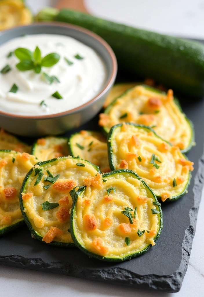 26 Cheesy Onion Crisps Recipes That Will Make Your Guests Beg for More! - 6. Cheesy Onion Crisps with Zucchini