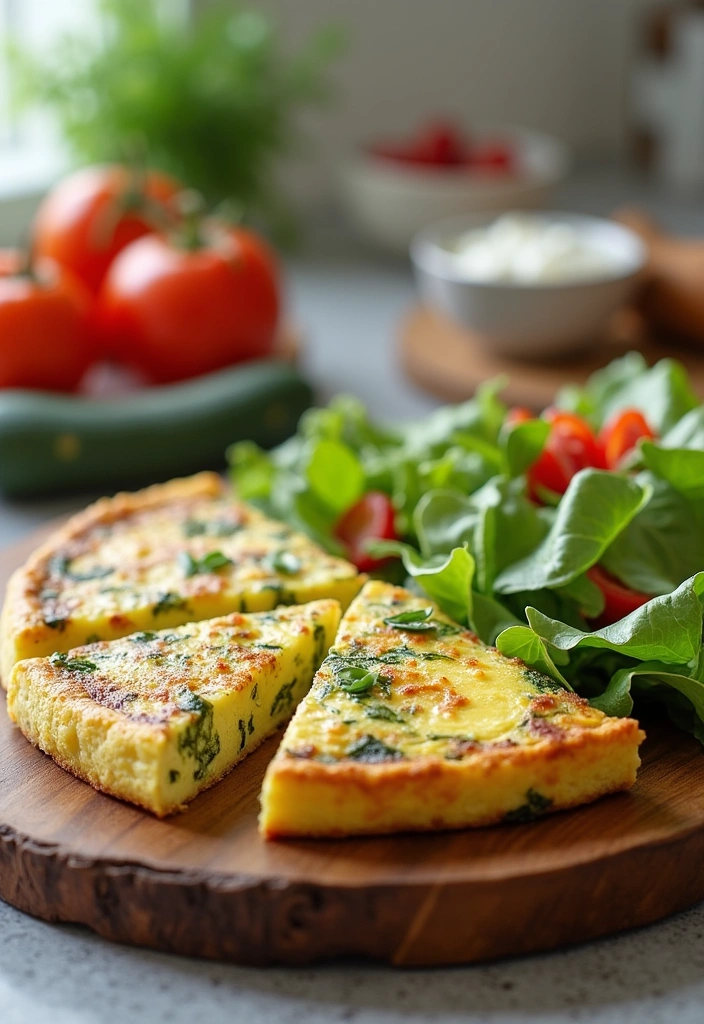 26 Healthy Egg Recipes for Breakfast That Will Make You Jump Out of Bed! - 10. Zucchini and Egg Frittata